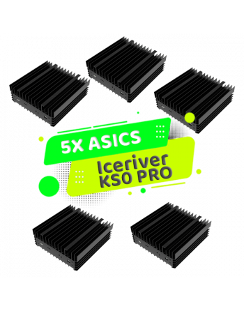 Paquete 5X Iceriver KS0 PRO 200GH/s - Total 1TH/s